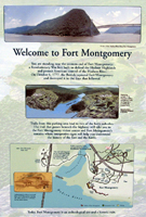 Click to enlarge sign about Fort Montgomery in the American Revolution