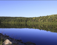 Click to enlarge photo of Lake Askoti in Harriman State Park.