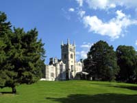 Click to enlarge photo of Lyndhurst from rear grounds.