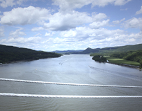 Click to enlarge photo of View on the Bear Mountain Bridge